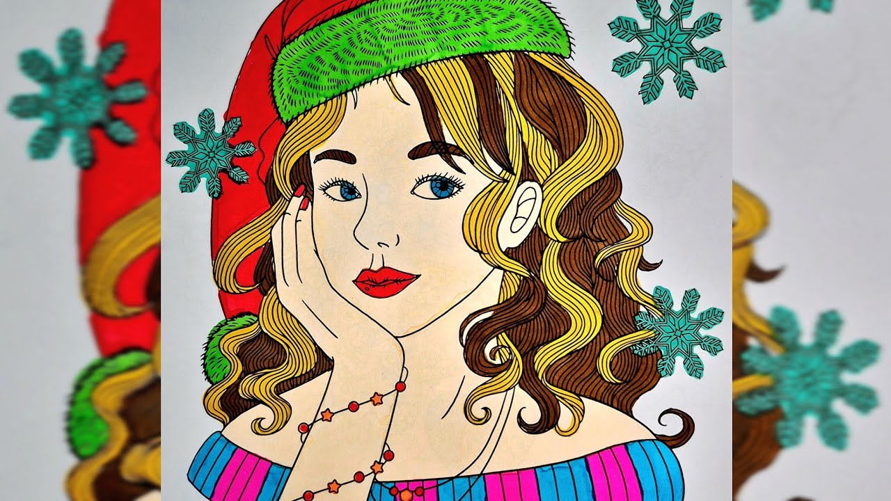 Feeling Overwhelmed? Try This Relaxing Marker Coloring to Calm Your Mind