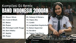 DJ Remix Nostalgia Band Indonesia 2000an — Mawar Hitam, Pupus, Demi Waktu | Full Album Baper Bass