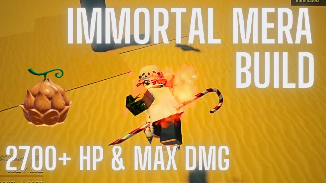 [GPO] The BEST Mera Build (2700+ HP & Max DMG) YouTube