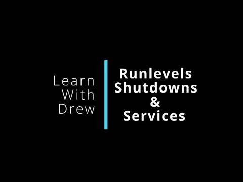 What Are RUNLEVELS And SYSTEMD?