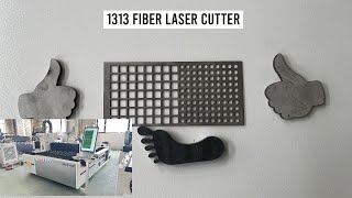 High precision 1313 fiber laser cutting machine cut 4mm carbon steel