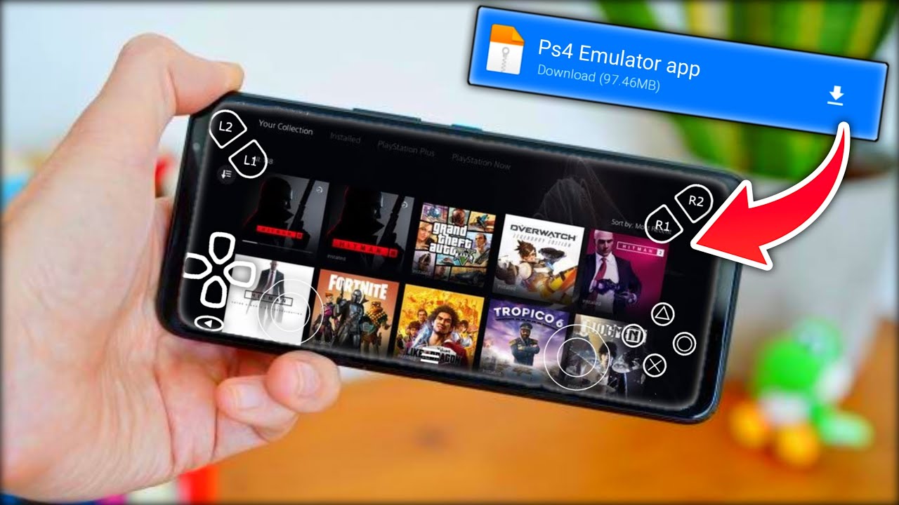 PS4 Emulator for Mobile PS4 All Games for Android iOS ps4 emulator for android - YouTube