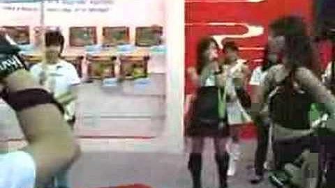 COMPUTEX TAIPEI 2008 DFI NVIDIA SHOW GILR