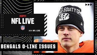 How big of a concern is the Bengals' inability to protect Joe Burrow? | NFL Live
