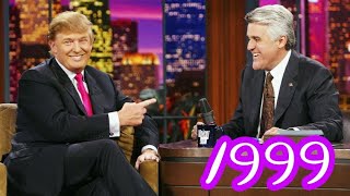 Trump The Tonight Show With Jay Leno - 1999 - Running For Potus -
