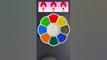 Sprunki OC Color Mixing Guess the final color #colors #colormixing #guess #incredibox