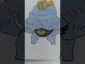 Pokedex Coloring Part 067 - Machoke 💪
