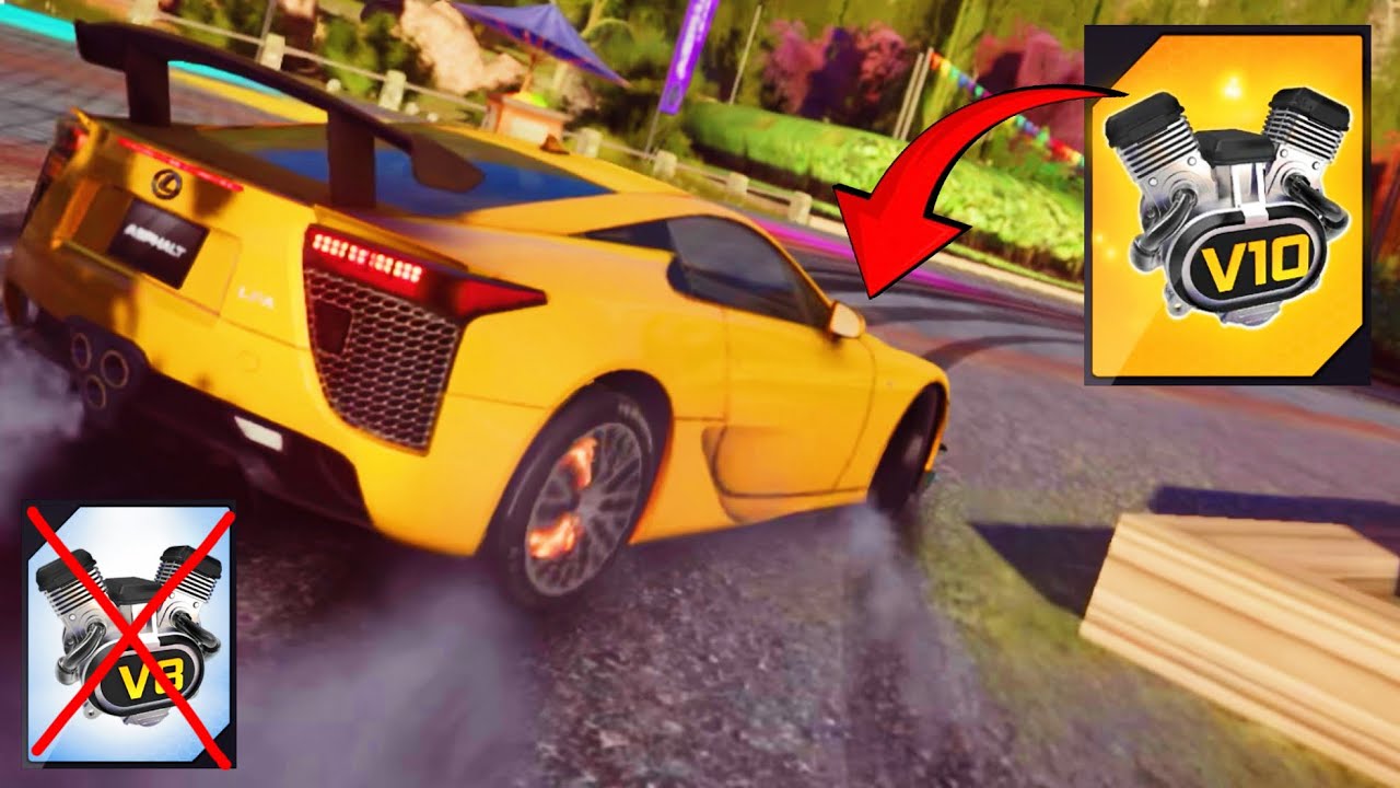 Lexus LFA Nürburgring Package BUT With V10 ENGINE SOUND - Asphalt Legends 