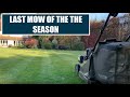 Last Mowing Cut Of The Season | Stunning Lawn Care