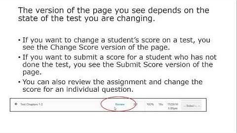 MyLab XL Change Student Scores New UI Jan 2017