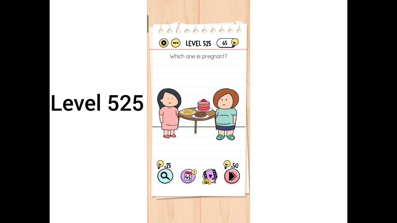 Brain Test Level 525 Walkthrough - YouTube