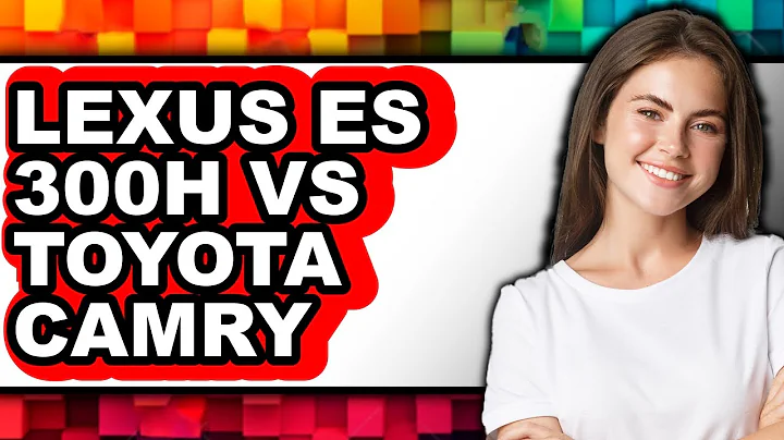 Lexus ES 300h vs Toyota Camry - Which is Better?
