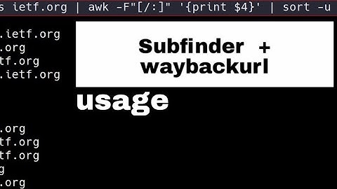 Subfinder + waybackurl + Bugbounty| gathering  all URLs | cyberTEACH #tool