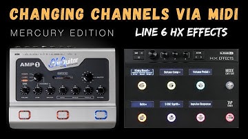 Changing Amp Channels Via MIDI With Line 6 HX Effects