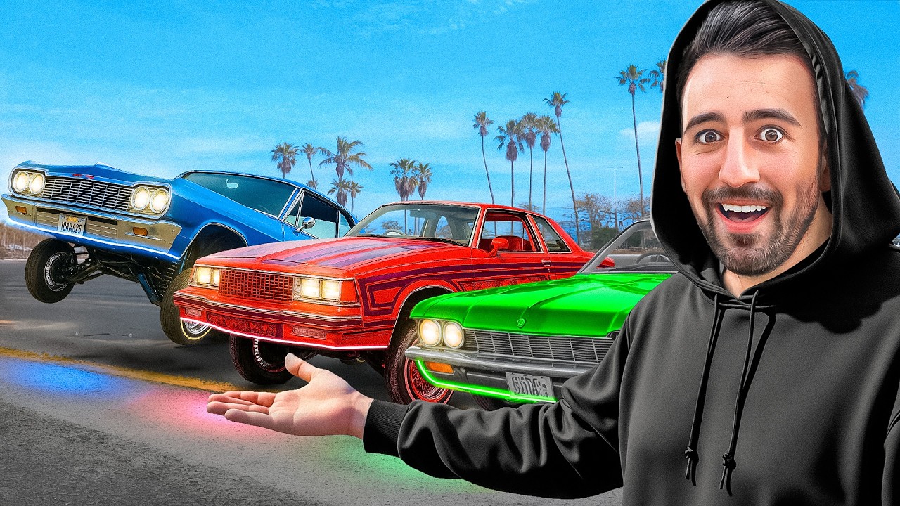 Me Infiltré en un BARRIO de COCHES LOWRIDER de Estados Unidos 🇺🇸