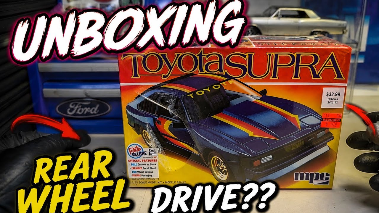 1983 Toyota Supra #MPC #UNBOXING - YouTube