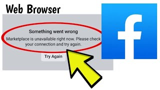 How To Fix Facebook Website Something went wrong Marketplace is unavailable right now Windows screenshot 5