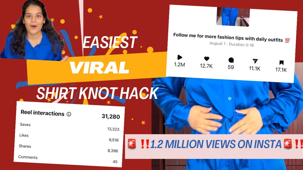 Knot Hacking ‼️My shirt knot hack is going viral ‼️ and it is the easiest! you have ...