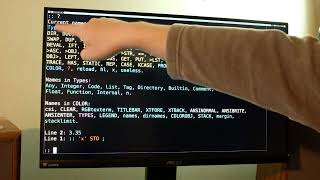 An attempt at a brief introduction of Codswallop Reverse Polish Lisp.