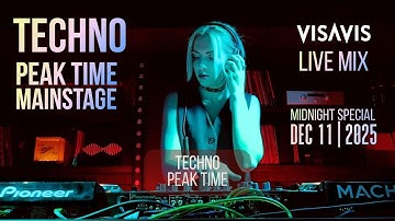 Techno (Peak Time) Live Set | Visavis DJ | Dec 11 2025 #DJ