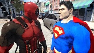 Superman VS Deadpool