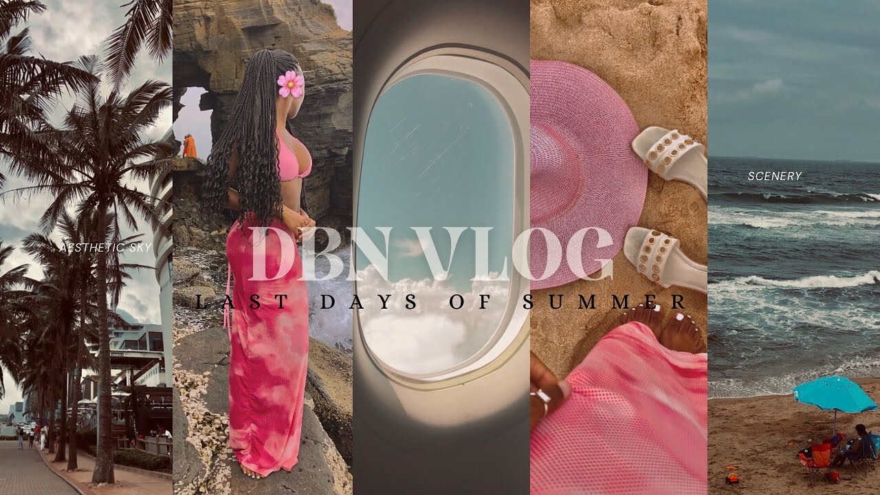 DBN Vlog :[short vlog, lastday in dbn ,montage, boat cruise, beach, scenery, etc. ]