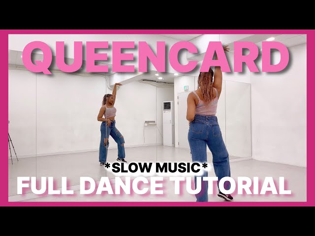 G)I-DLE - 'QUEENCARD' Mirrored Dance Tutorial Speed 100% 🔥 0.5