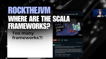 Daniel from RockTheJVM - Where Are the Scala Frameworks? - Functional Scala 2024