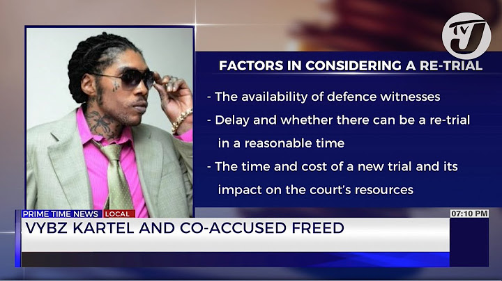 Vybz Kartel and Co-accused Freed | TVJ News