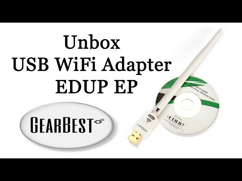 USB WiFi Adapter - EDUP EP || Unbox