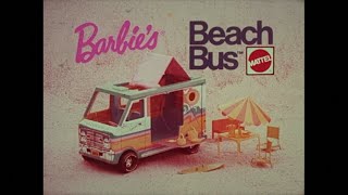 1974 Barbie's Beach Bus Commercial Resimi