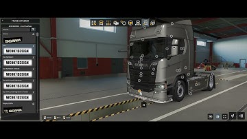 ETS2 Scania NG S-U-P-E-R lightbox for bumper extension