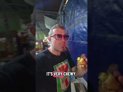 American Tries Street Fernented Casava in Jakarta streetfood warung jakarta indonesianfood