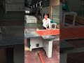 Woodworking Machinery and Equipment: Sliding Table Saw #shorts
