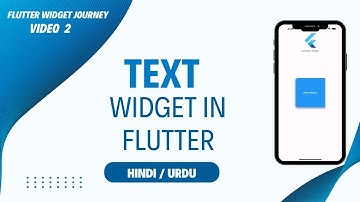 Flutter Text Widget: Complete Guide on Text Styling in Flutter | Coding with Usman [Hindi/Urdu]