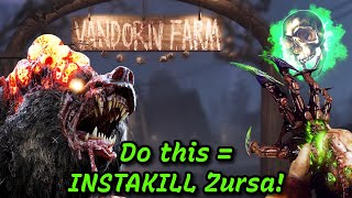 INSTAKILL Zursa using this Gun..! Black Ops 7 Zombies Vandorn Farm