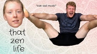 Yoga Challenge Fail With My Brother