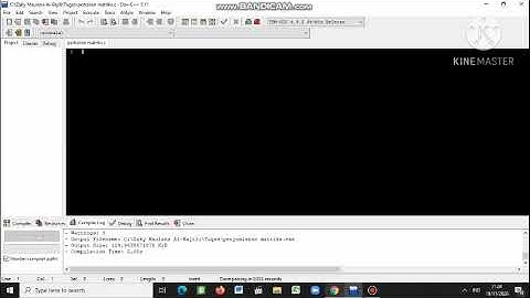 PERKALIAN MATRIKS-BAHASA C