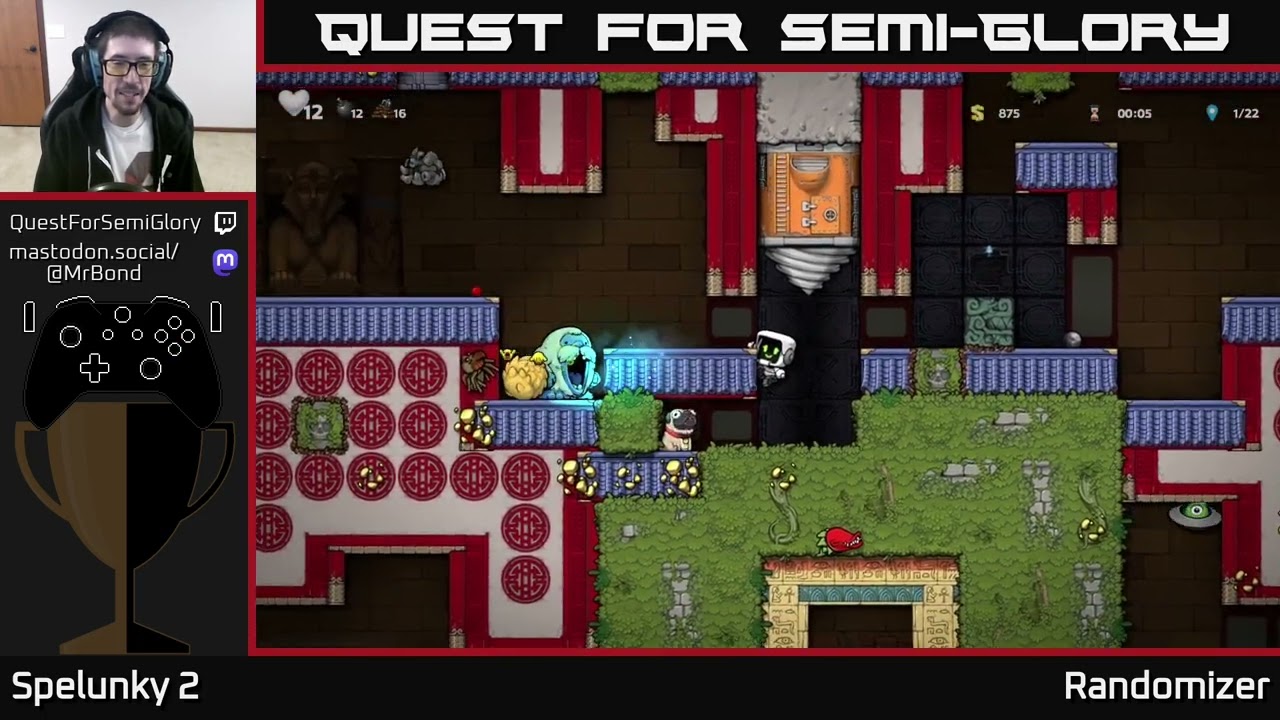 Quest for Semi-Glory - Spelunky 2, Session 51 (Sunday longplay)