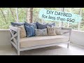 DIY Daybed: How to Build a Daybed for less than $50