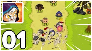 Idle Tower Kingdom - Gameplay Walkthrough Part 01 (iOS, Android) screenshot 1