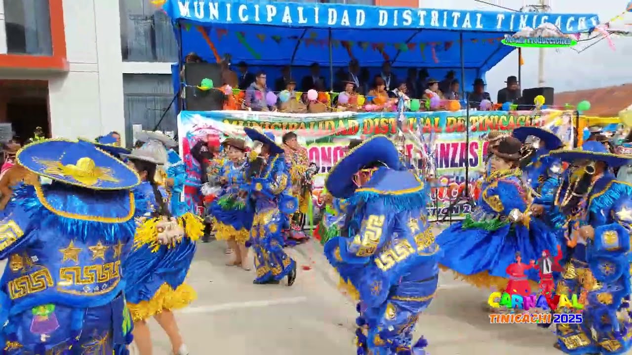 Carnavales Tinicachi 2025 Danza Chutas Choleros BANDA SUPER EXPLOSION DE LA PAZ - BOLIVIA
