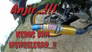 Suara knalpot KOU di satria fu