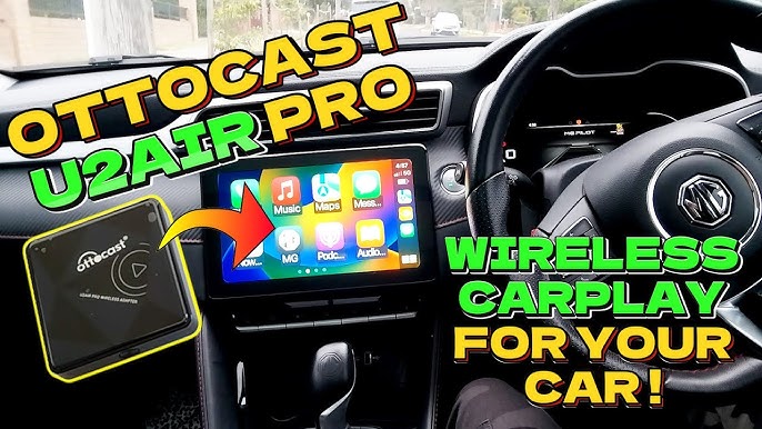 Mirror Dash Cam Wireless CarPlay & Wireless Android Auto, Dash Cam Fro –  OttoNavi