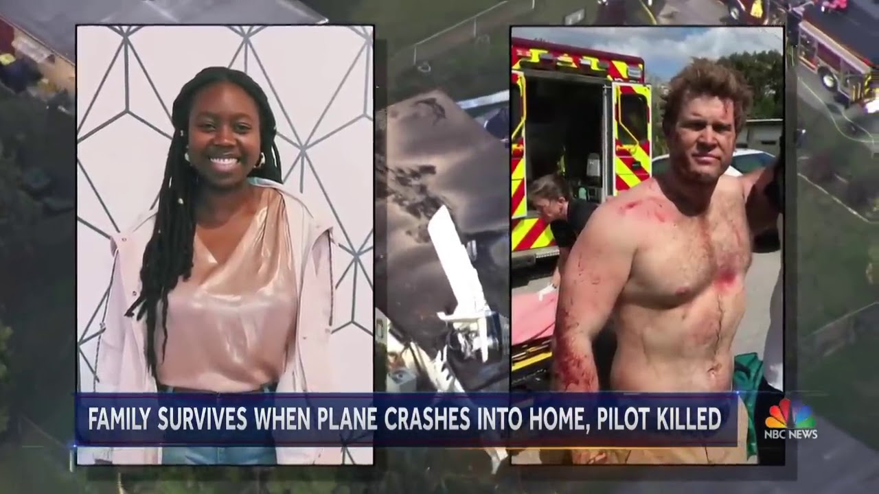 Family Of 6 Survives After Plane Crashes Into Their Florida Home - YouTube