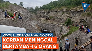 Korban Meninggal Ledakan Tambang Sawahlunto Bertambah 6 Orang, 4 Lainnya Dalam Pencarian