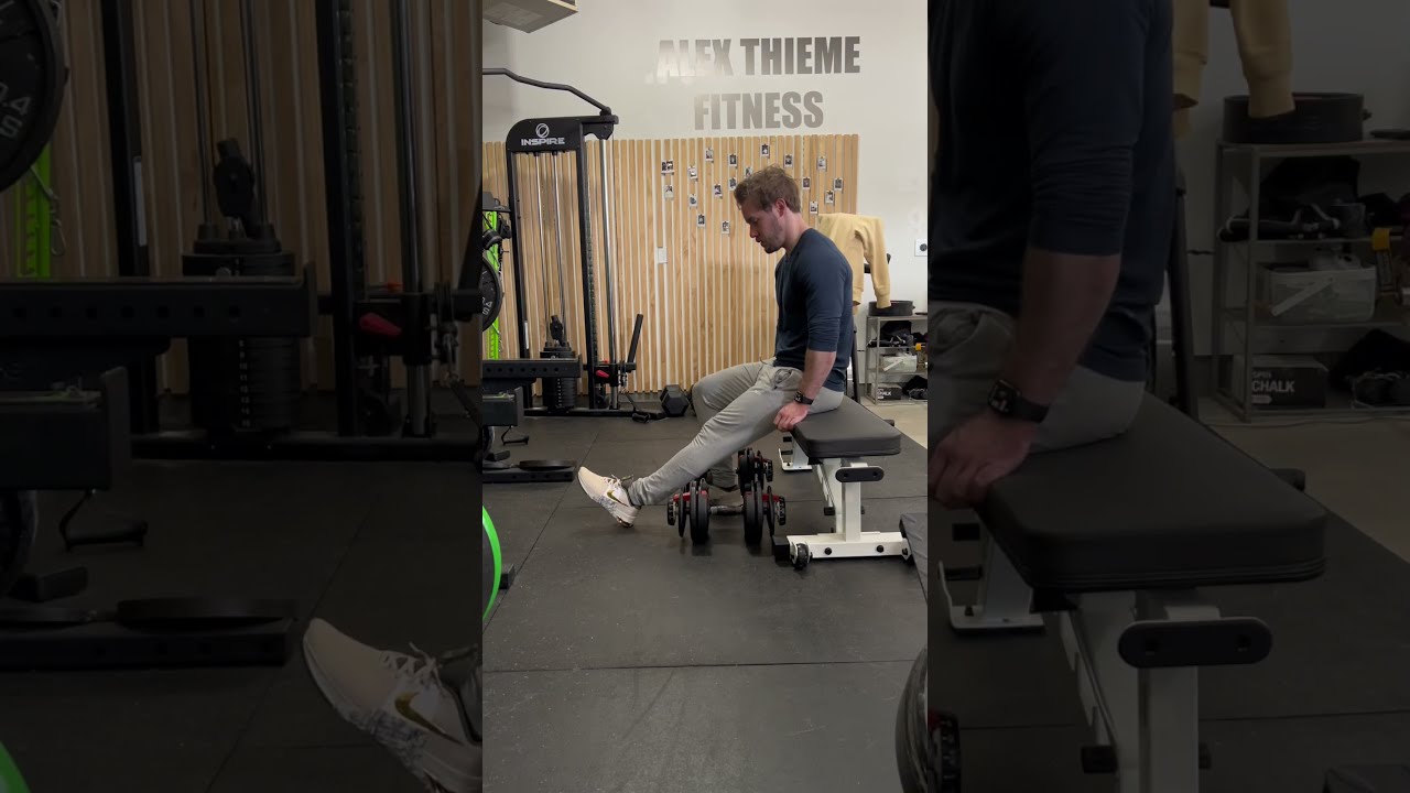 Bulgarian Split Squat Easiest Setup