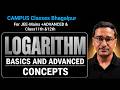 LOGARITHM All Basic &amp;  Advanced Concepts In Single Lecture | For JEE Mains +Advanced &amp; Board Exams