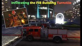 grand theft auto v | GTA 5: Infiltrating the FIB Building Turnstile - MrSTGamerr's Stealth Mission