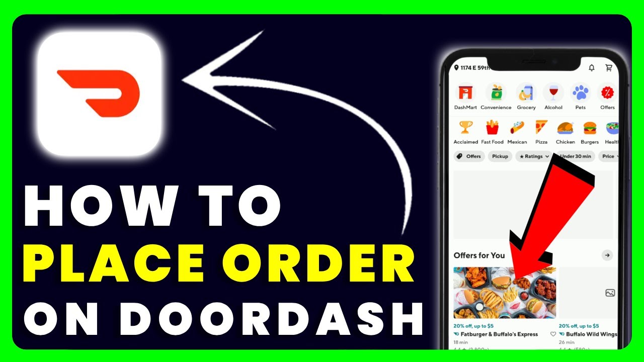 How to Place an Order on Doordash
